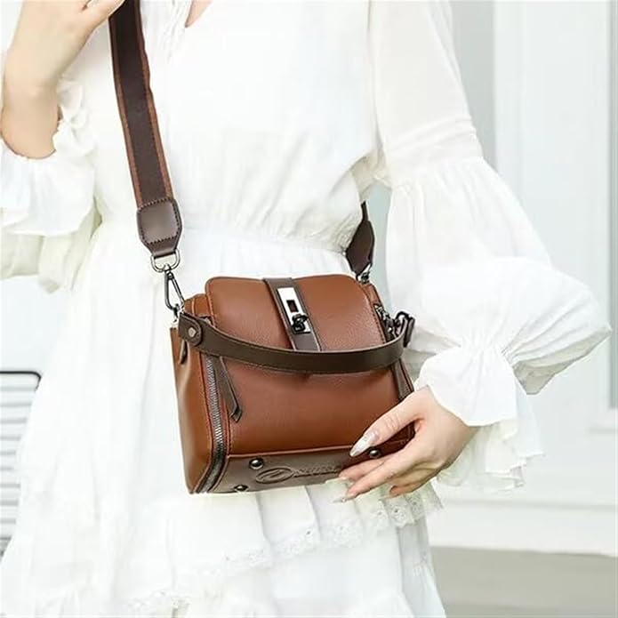 Genuine Leather Shoulder Bag for Women