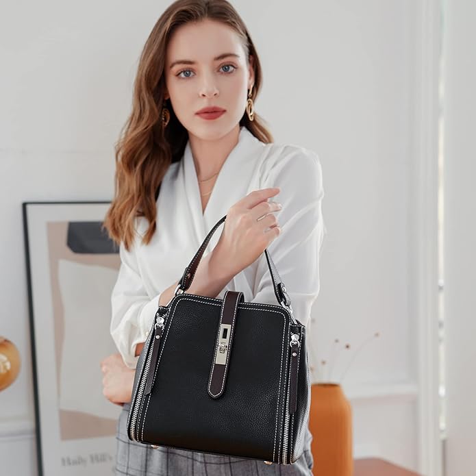 Genuine Leather Shoulder Bag for Women