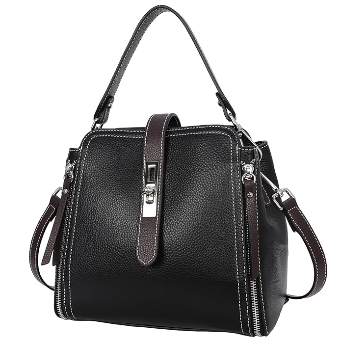 Genuine Leather Shoulder Bag for Women