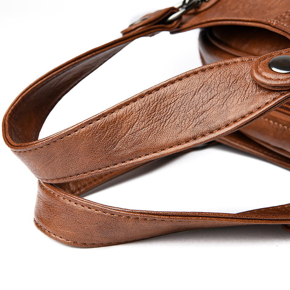 Elegante Luxe Women’s Boston Bag – Stylish Shoulder & Crossbody Handbag